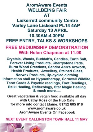 AromAware Events WELLBEING FAIR