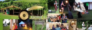 Gong Camp in Devon