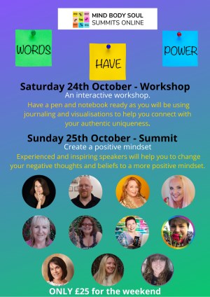 Words have Power - Mind Body Soul Summit