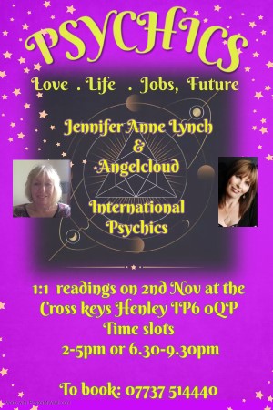 Psychic Readings event at Cross Keys Henley
