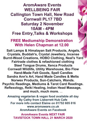 AromAware Events WELLBEING FAIR