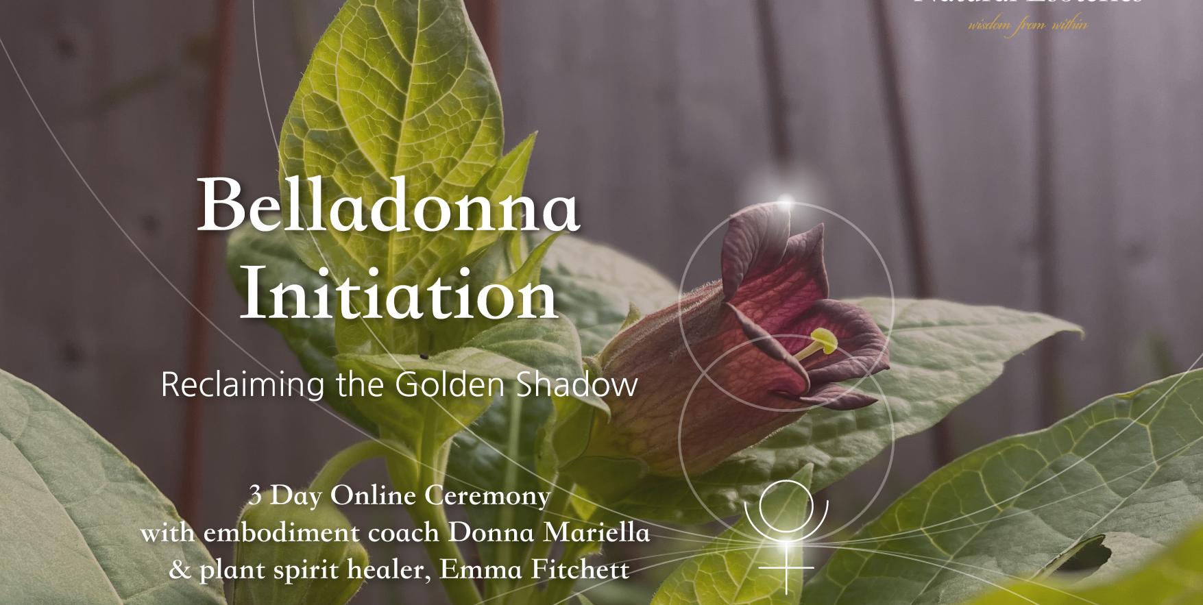 Belladonna Plant Spirit Initiation: Reclaiming the Golden Shadow 