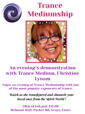A Night of Trance with Christine Lynam 