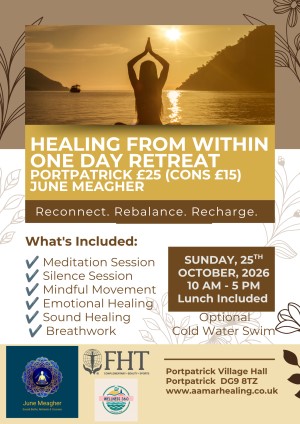 Healing from Within - One day retreat from £15