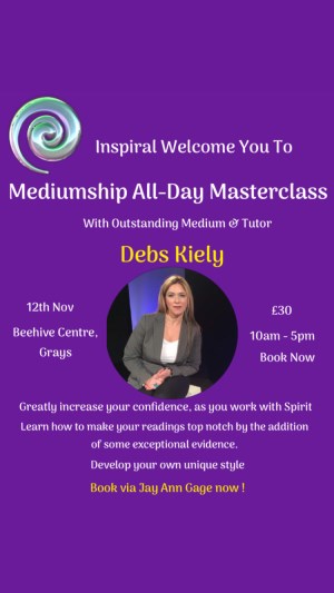 Evidence in Mediumship with Debs Kiely 