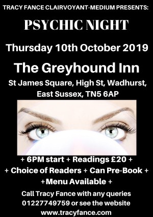 Psychic Night with Tracy Fance & Friends