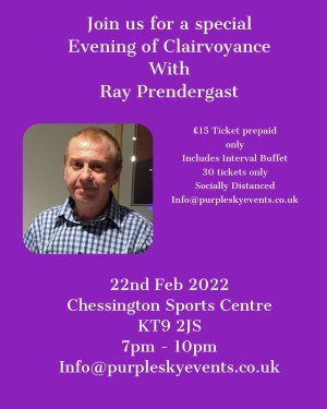 A evening of clairvoyance with Ray Prendergast