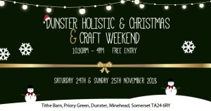Dunster Holistic Weekend 2018
