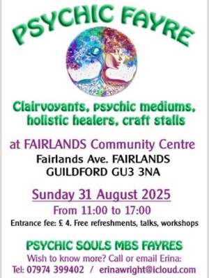 Mind Body and Spirit Fayre 