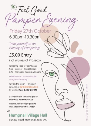 Pamper evening with readings @ Therapies