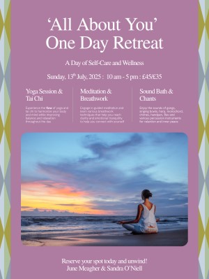 'All About You' one day retreat £45