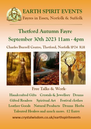Autumn Pagan & Spiritual Fayre Thetford Norfolk