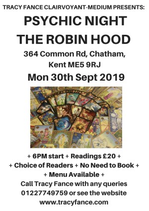 Psychic Night with Tracy Fance & Friends