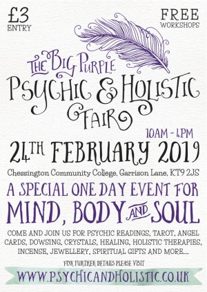 The Big Purple Psychic & Holistic Fair - Feb 24th