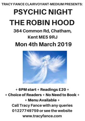 Psychic Night with Tracy Fance & Friends