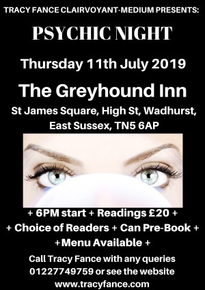 Psychic Night with Tracy Fance & Friends