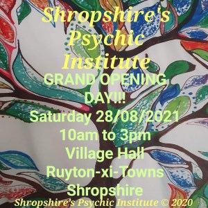 Shropshire's Psychic Institute Opening Day