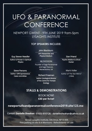 UFO and paranormal conference 
