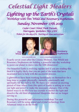 Lighting up the Earths Crystals with Tim Whild & Rosemary Stephenson
