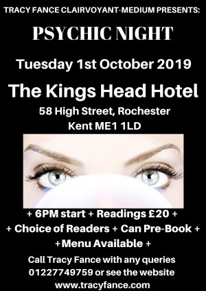 Psychic Night with Tracy Fance & Friends