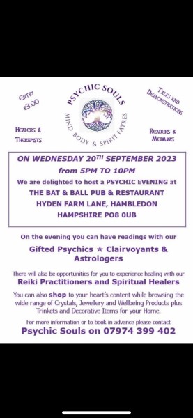 Psychic Souls Mind Body and Spirit Event 