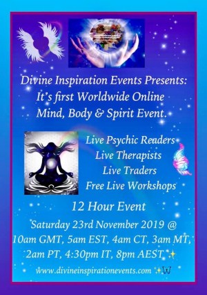 Worldwide Live Online Mind, Body & Spirit Event
