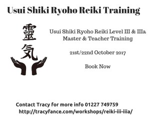 Usui Shiki Ryoho Reiki III/IIIa Practitioner & Master Workshop