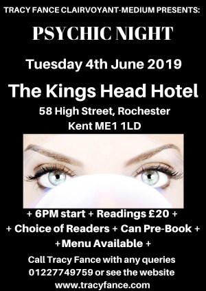 Psychic Night with Tracy Fance & Friends