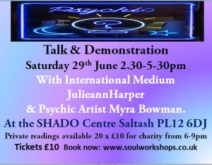 Spiritualism Talk & Demonstration 