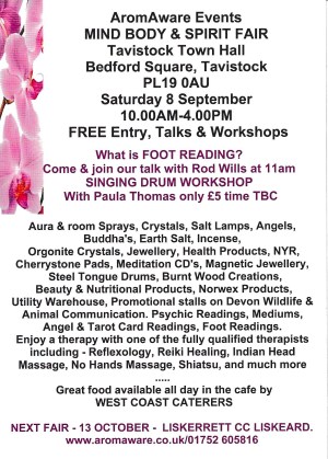 AromAware Events Mind Body & Spirit Fair