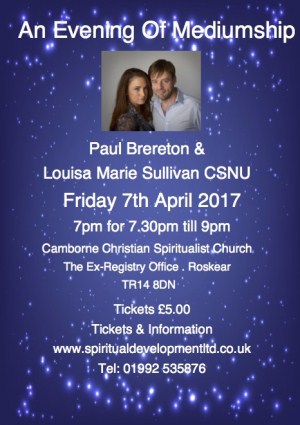 An Evening Of Mediumship