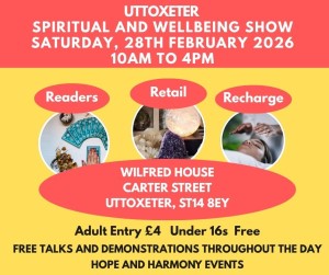 UTTOXETER SPIRITUAL AND WELLBEING SHOW