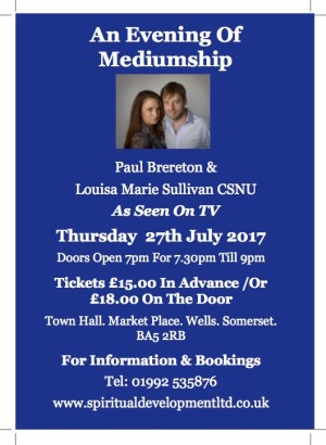An Evening Of Mediumship